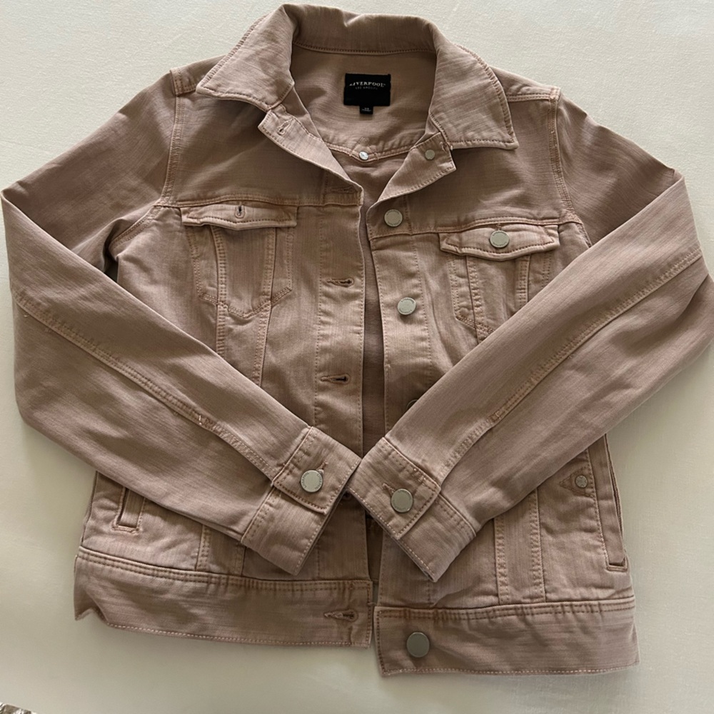 Liverpool Women's Light Brown Jean Jacket